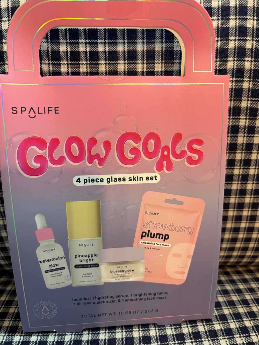 Alife Glow Goals 4-Piece Glass Skin Set - Pink